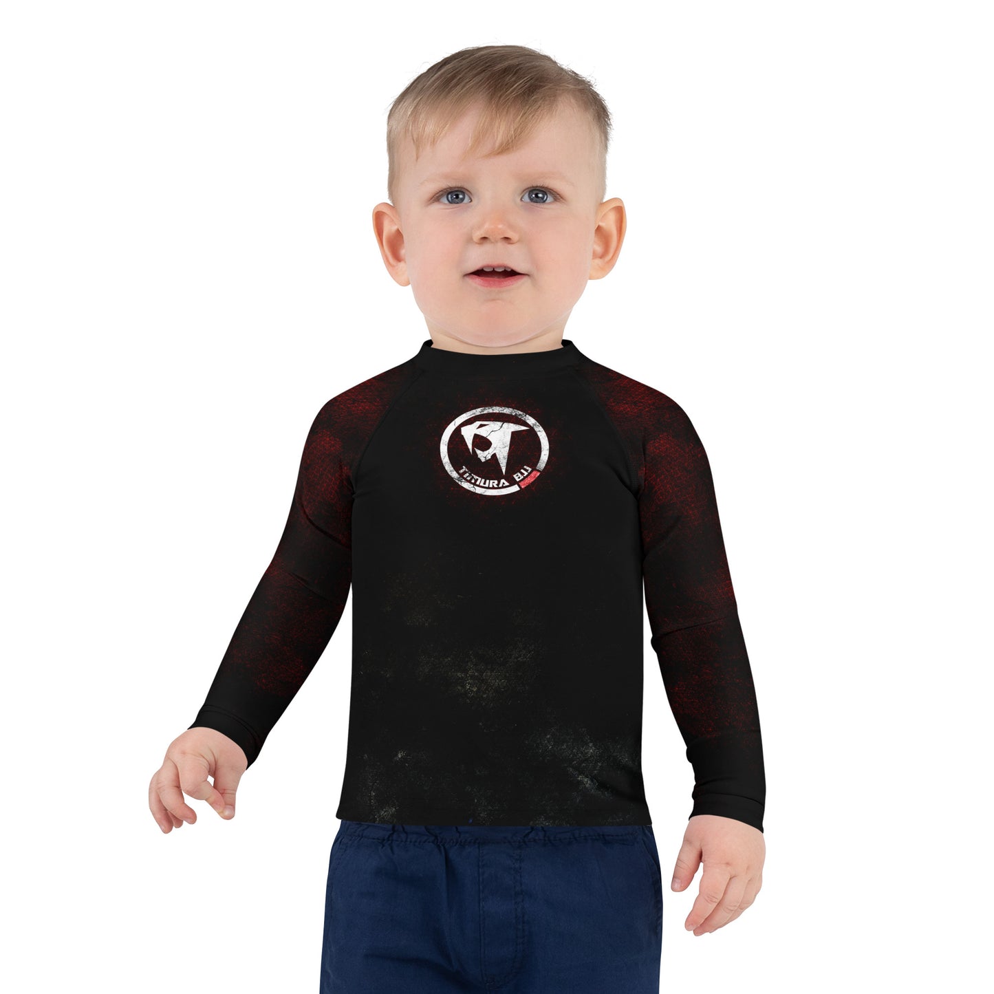 "Timura BJJ Triangles" Kids Rash Guard