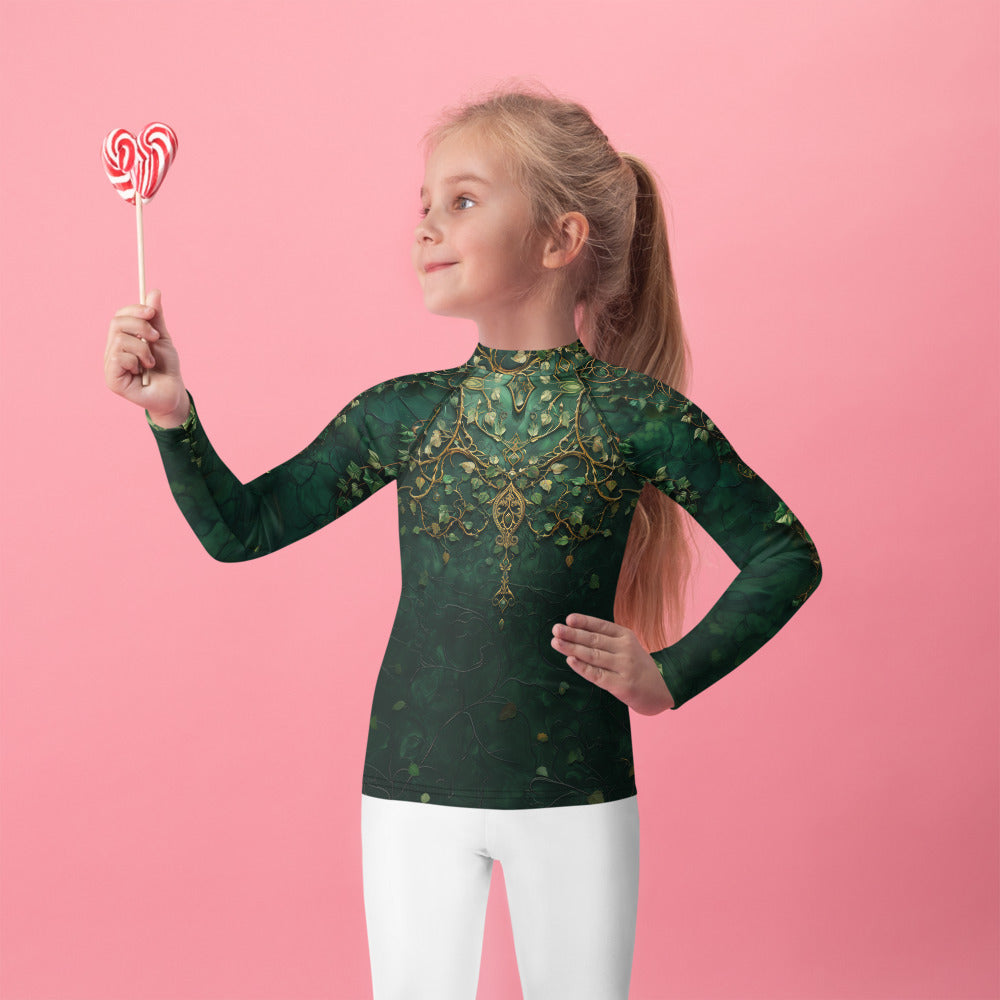 "Elf Warrior" Kids Rash Guard