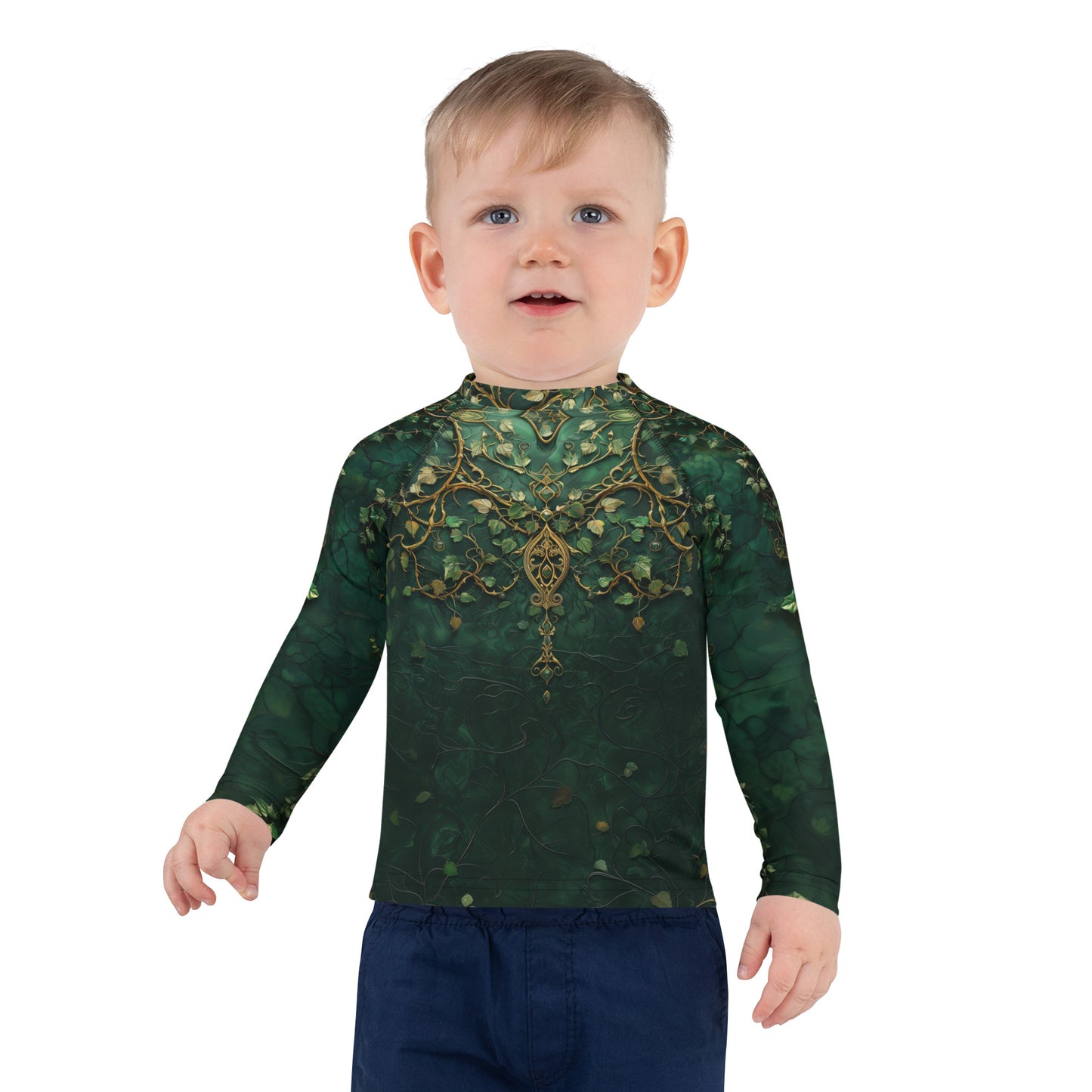 "Elf Warrior" Kids Rash Guard