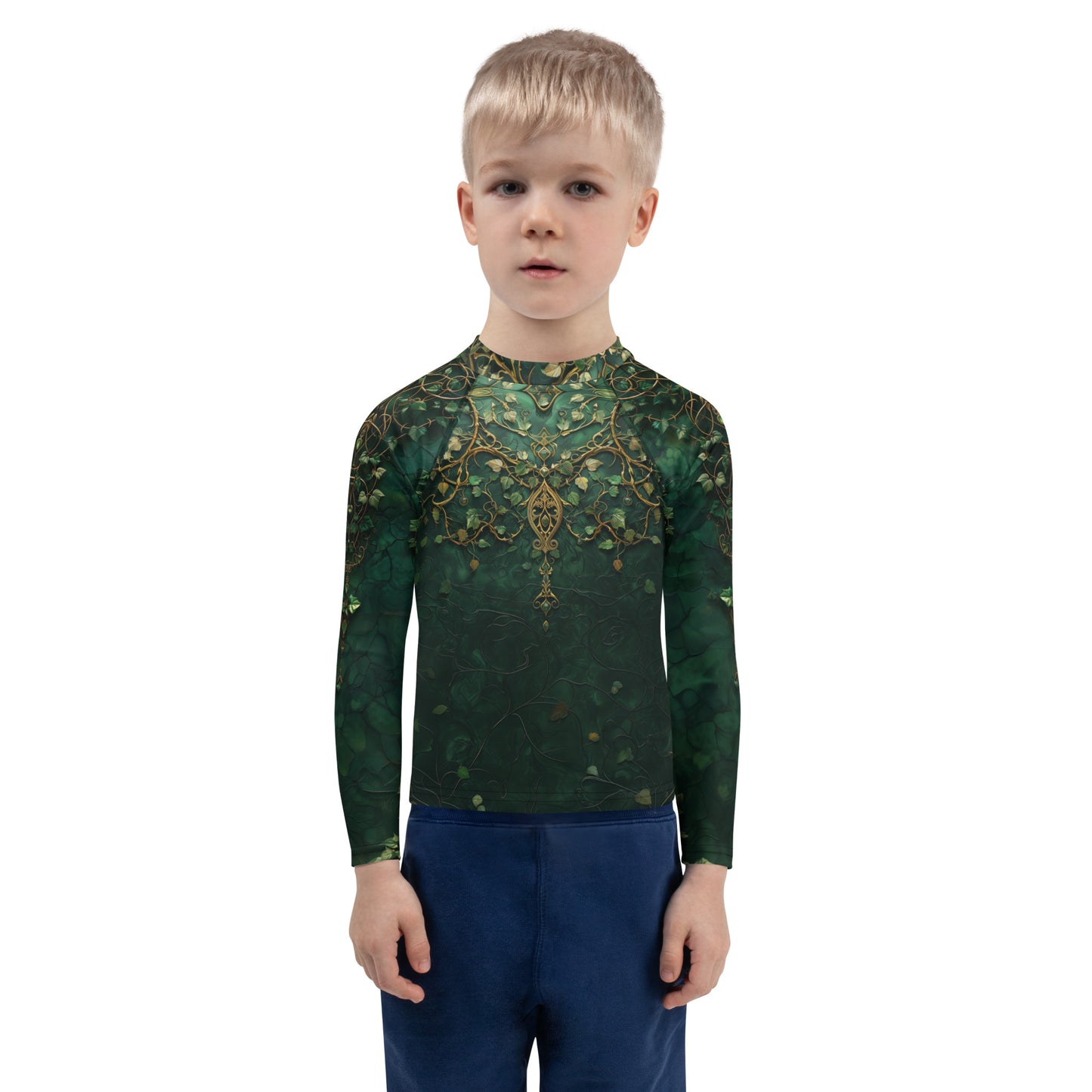 "Elf Warrior" Kids Rash Guard