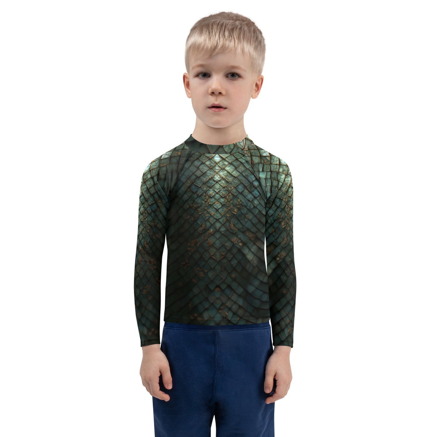 "Dragon Armor" Kids Rash Guard