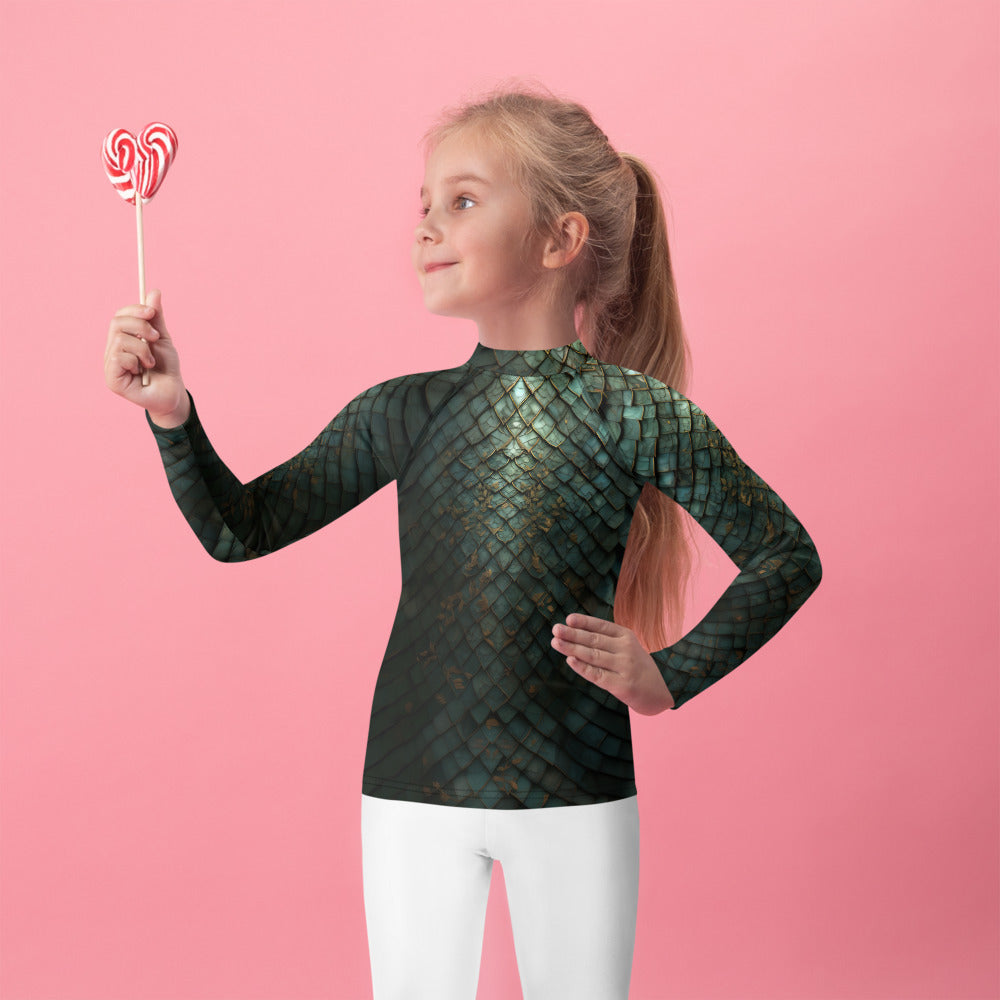 "Dragon Armor" Kids Rash Guard