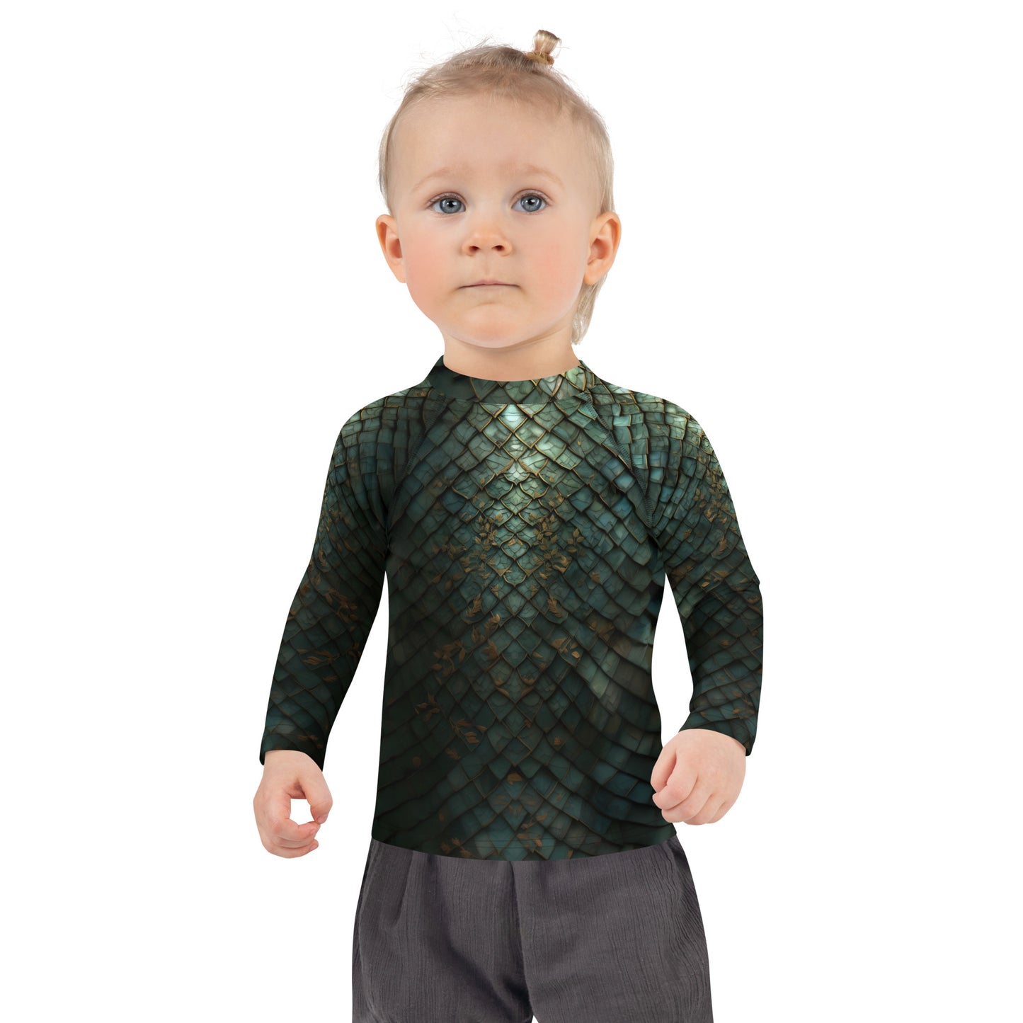 "Dragon Armor" Kids Rash Guard