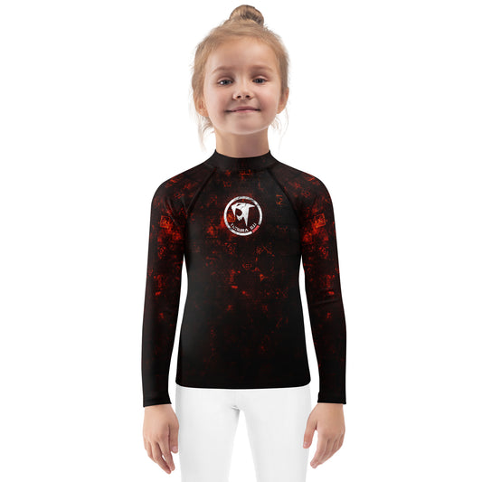 "Timura BJJ Runes" Kids Rash Guard