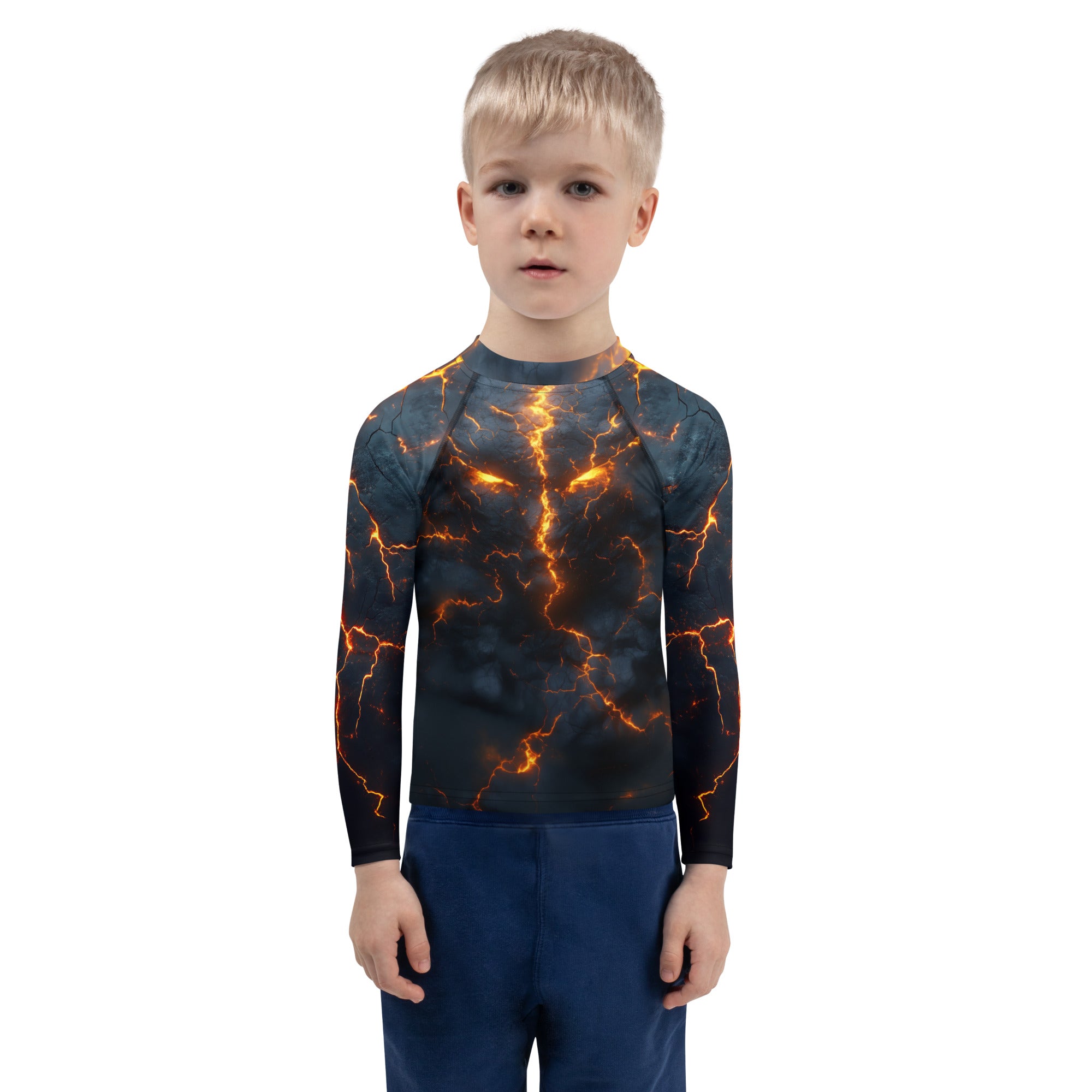 Kids Rash Guard Vector