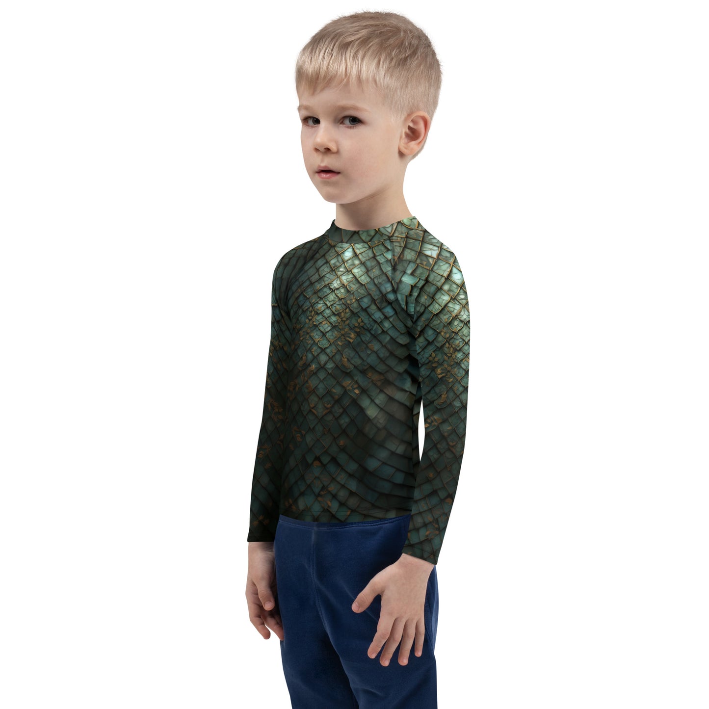 "Dragon Armor" Kids Rash Guard