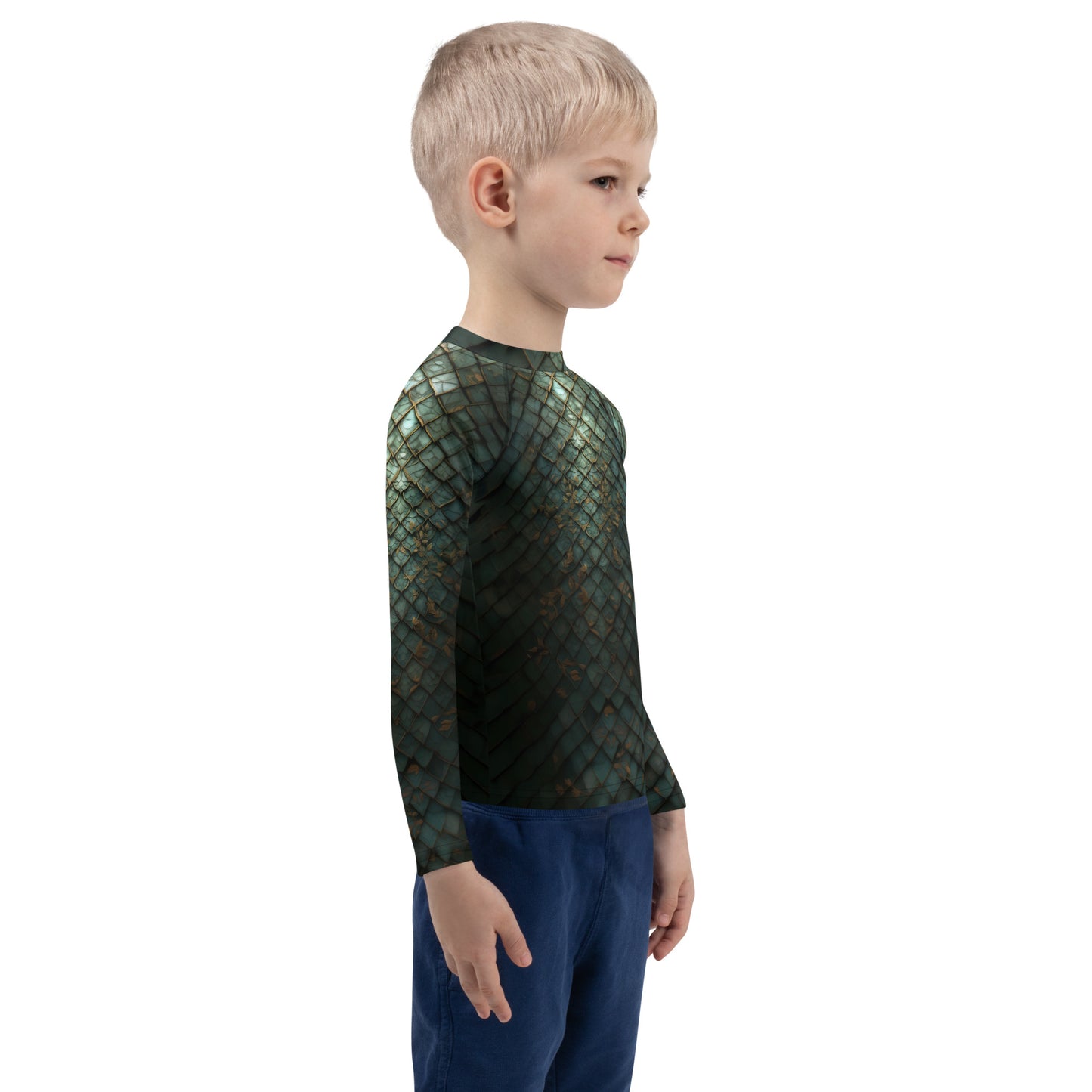 "Dragon Armor" Kids Rash Guard