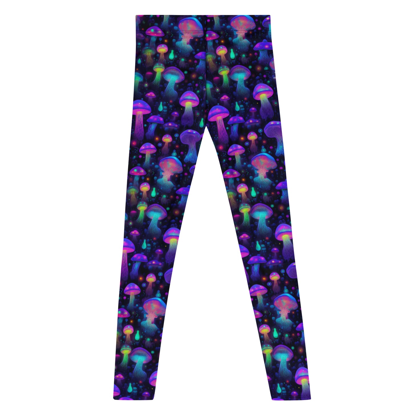 "Glowing Mushrooms" Men's Spats Leggings Yoga Pants