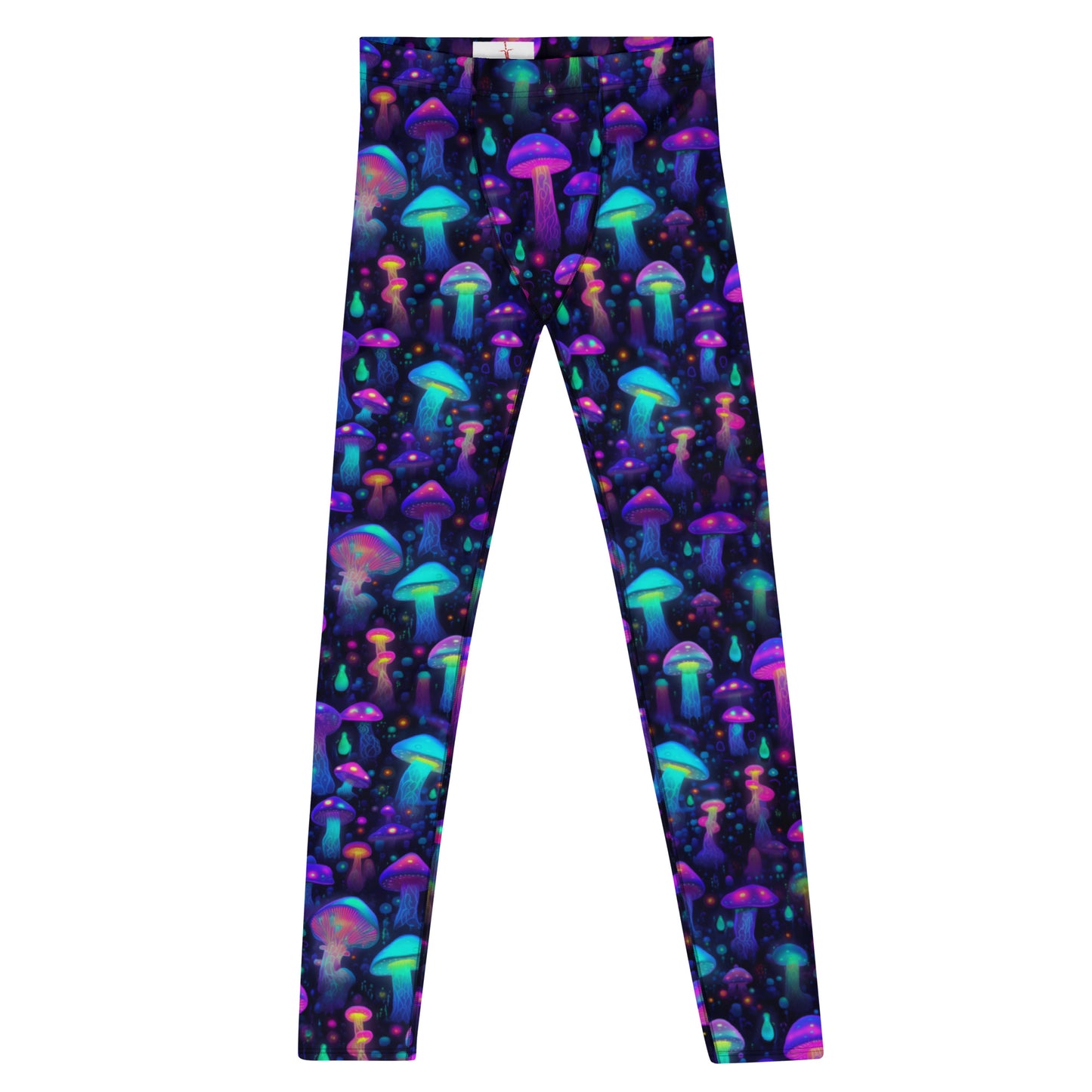 "Glowing Mushrooms" Men's Spats Leggings Yoga Pants