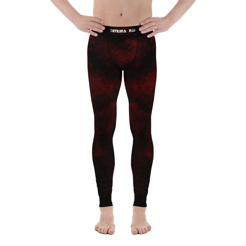 "Timura BJJ Triangles" Men's Leggings