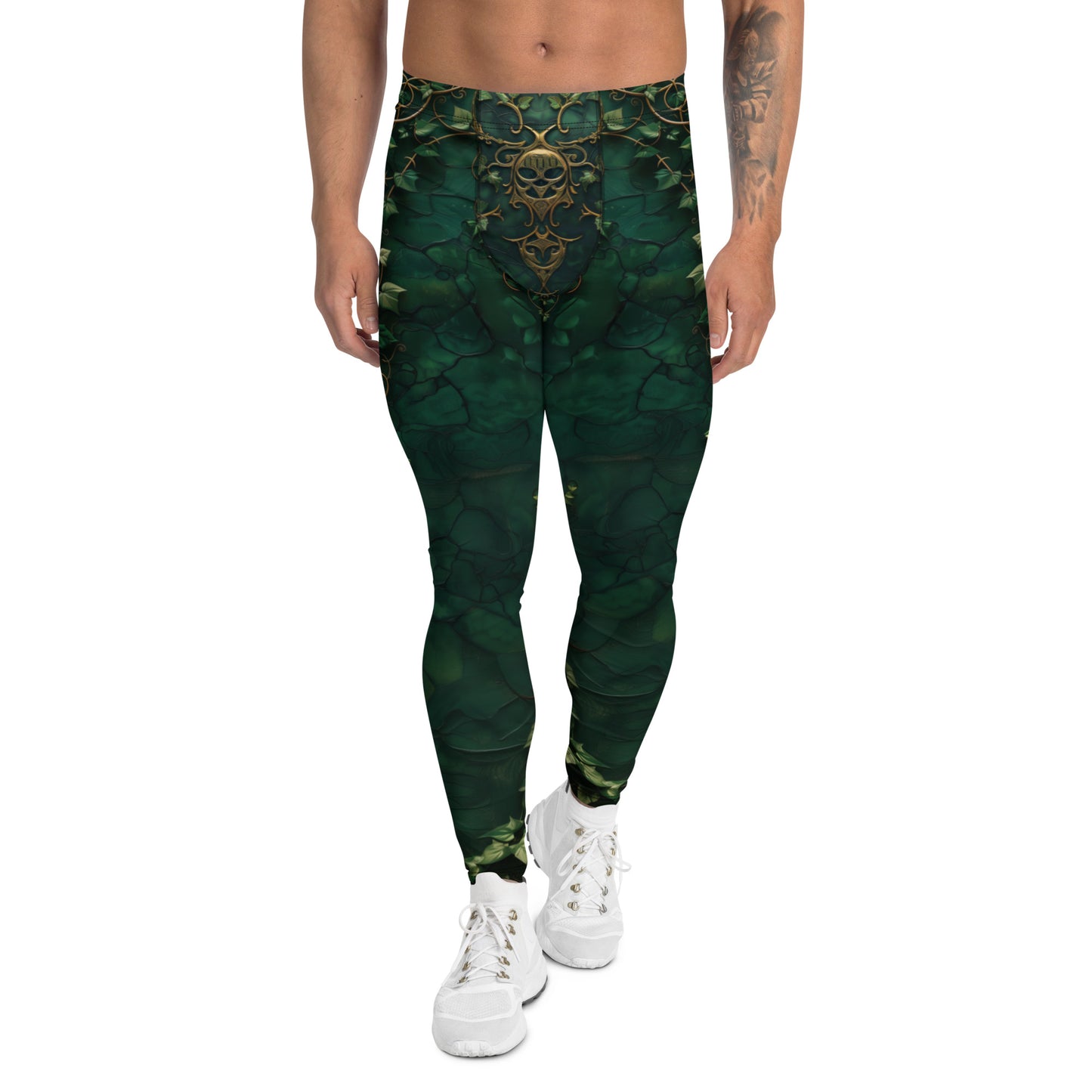 "Elf Warrior" Men's Spats Leggings Yoga Pants