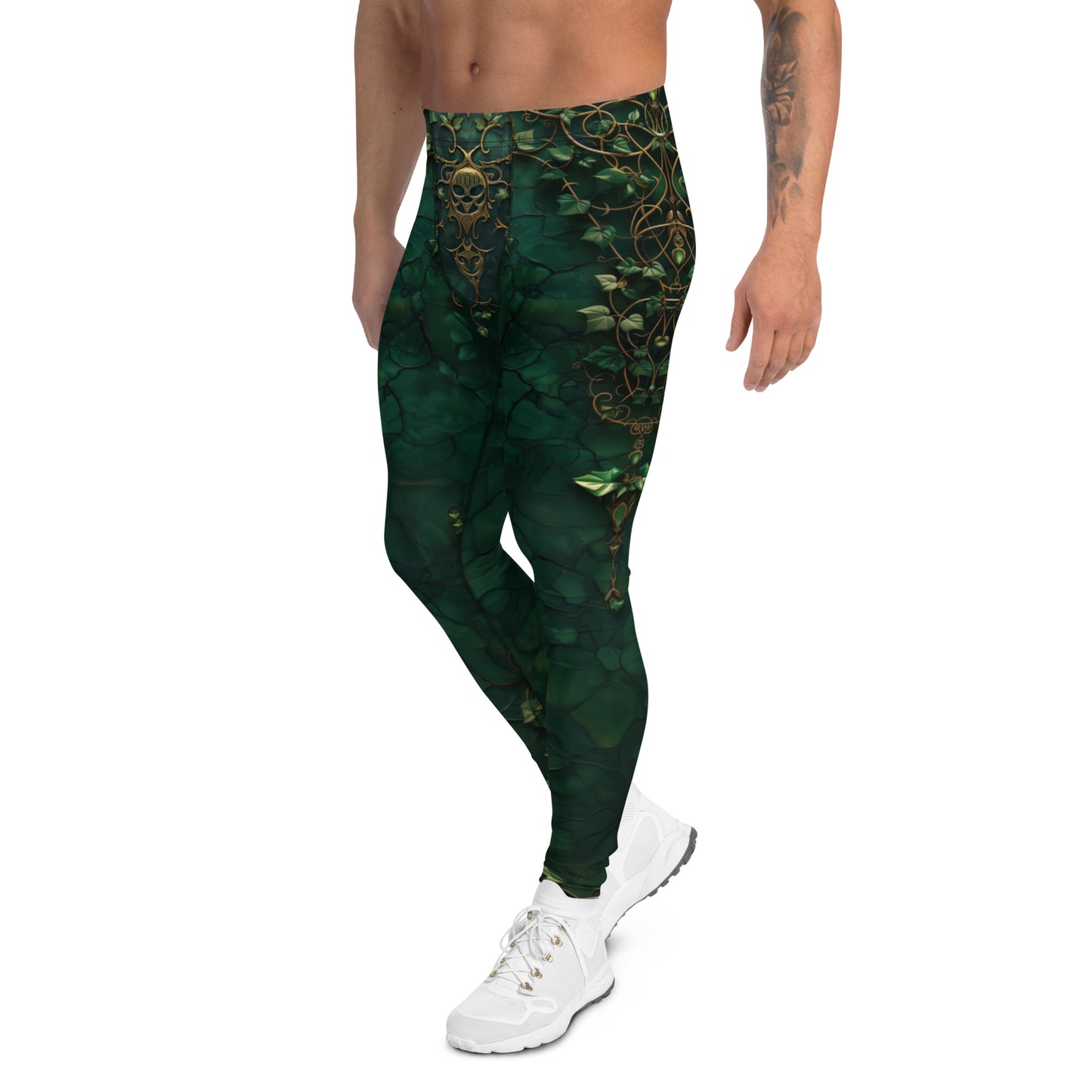 "Elf Warrior" Men's Spats Leggings Yoga Pants