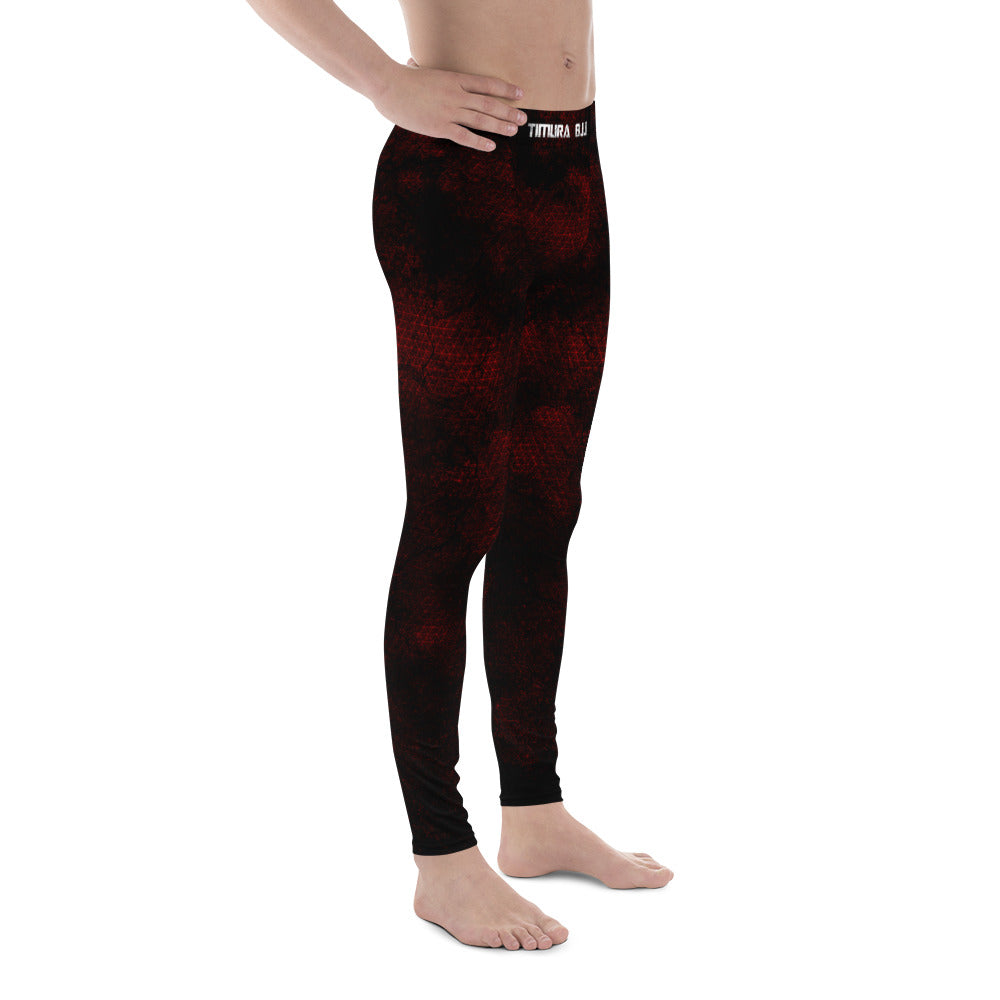 "Timura BJJ Triangles" Men's Leggings