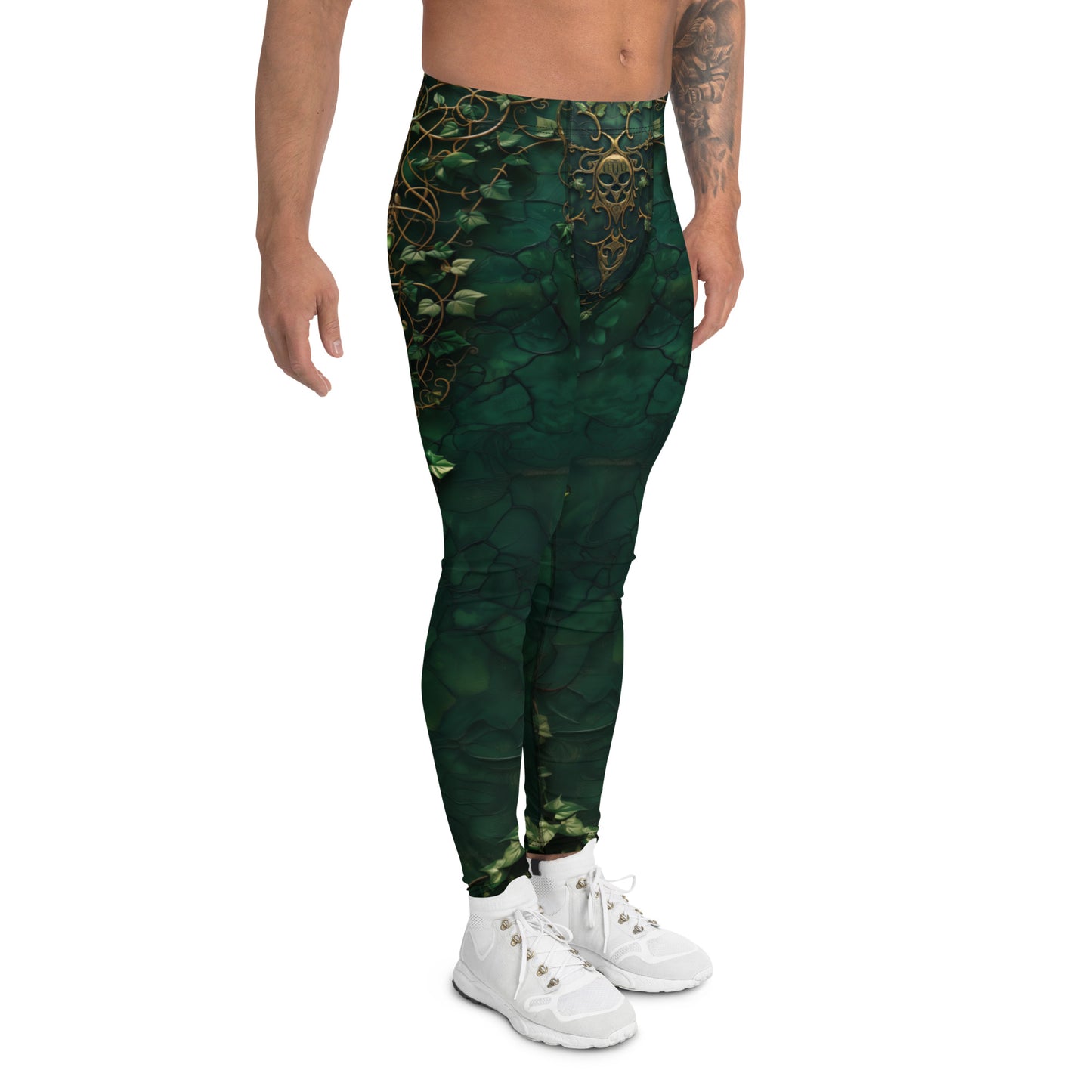 "Elf Warrior" Men's Spats Leggings Yoga Pants