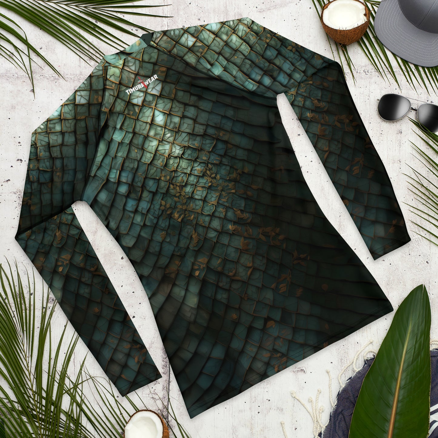 "Dragon Armor" Men's Rash Guard