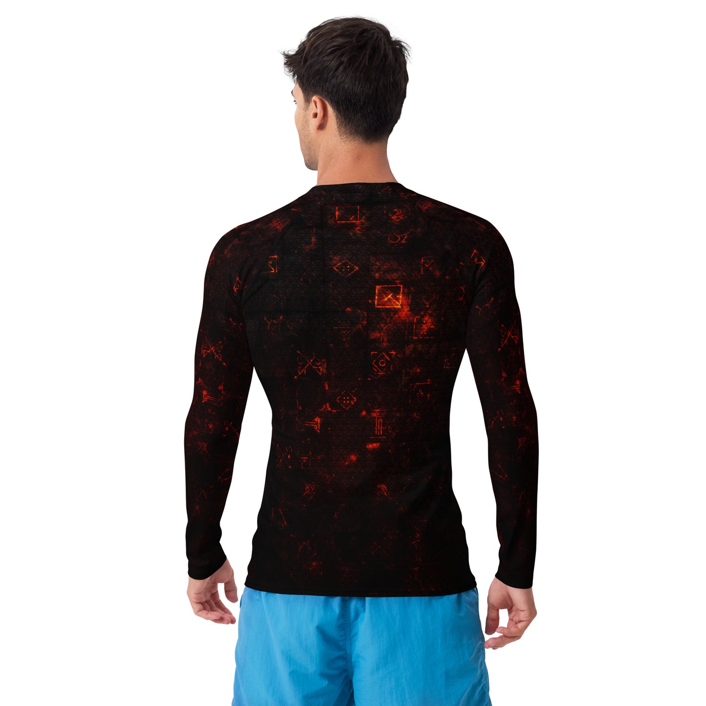 "Timura BJJ Runes" Men's Rash Guard