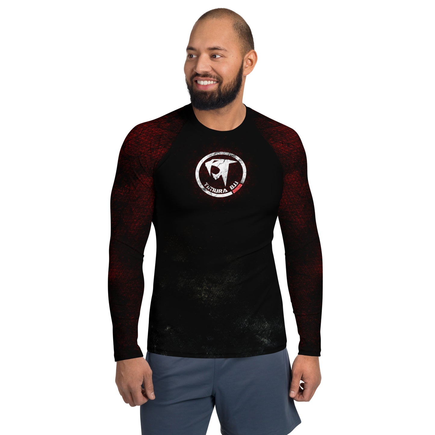 "Timura BJJ Triangles" Men's Rash Guard