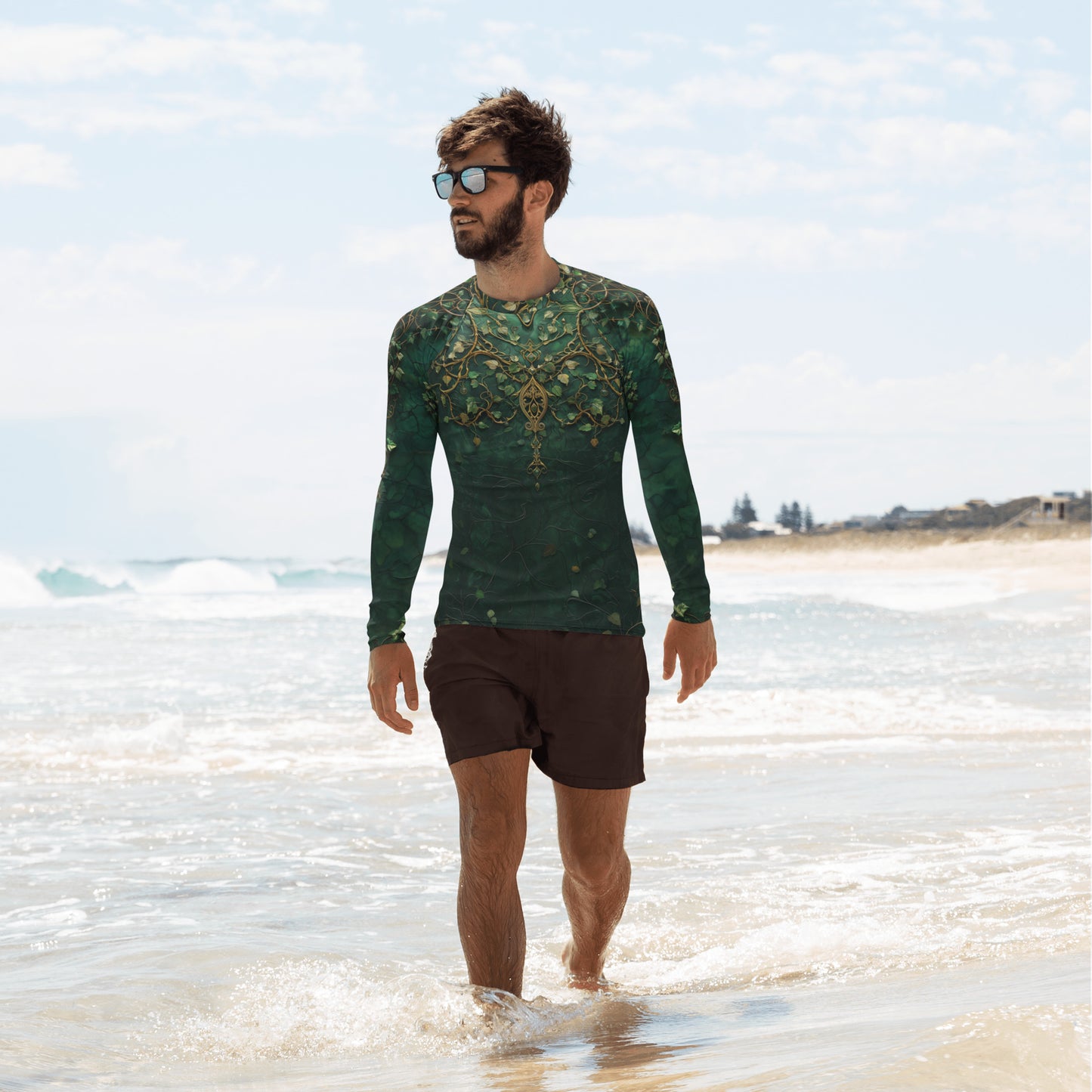 "Elf Warrior" Men's Rash Guard