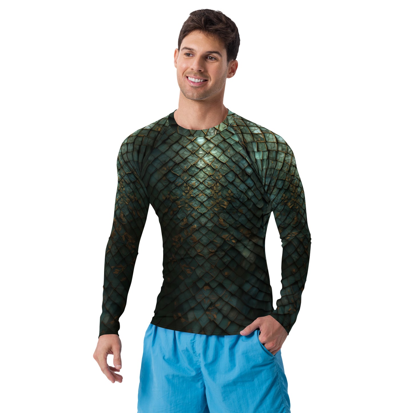 "Dragon Armor" Men's Rash Guard