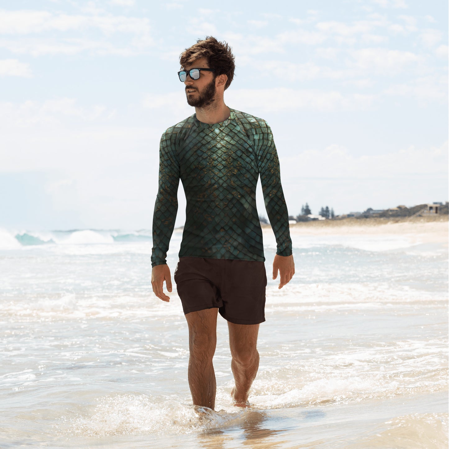 "Dragon Armor" Men's Rash Guard