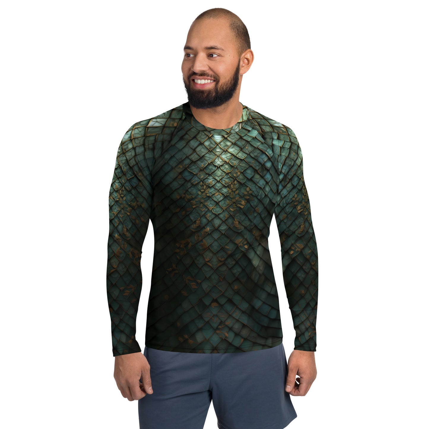 "Dragon Armor" Men's Rash Guard