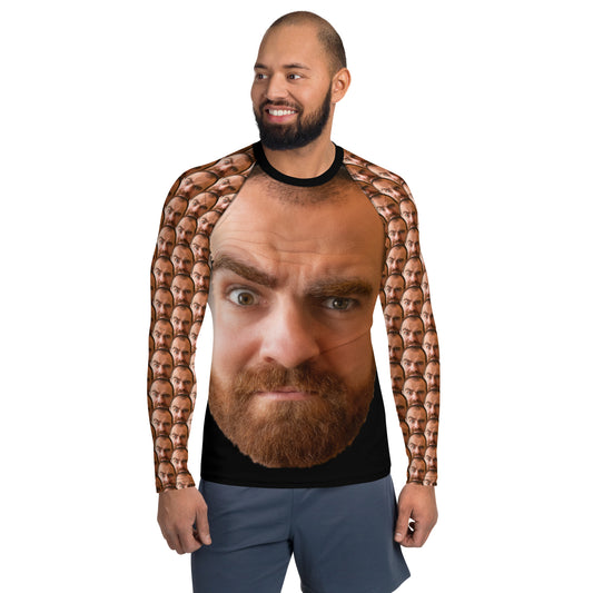 "Custom Face Abomination" Men's Rash Guard