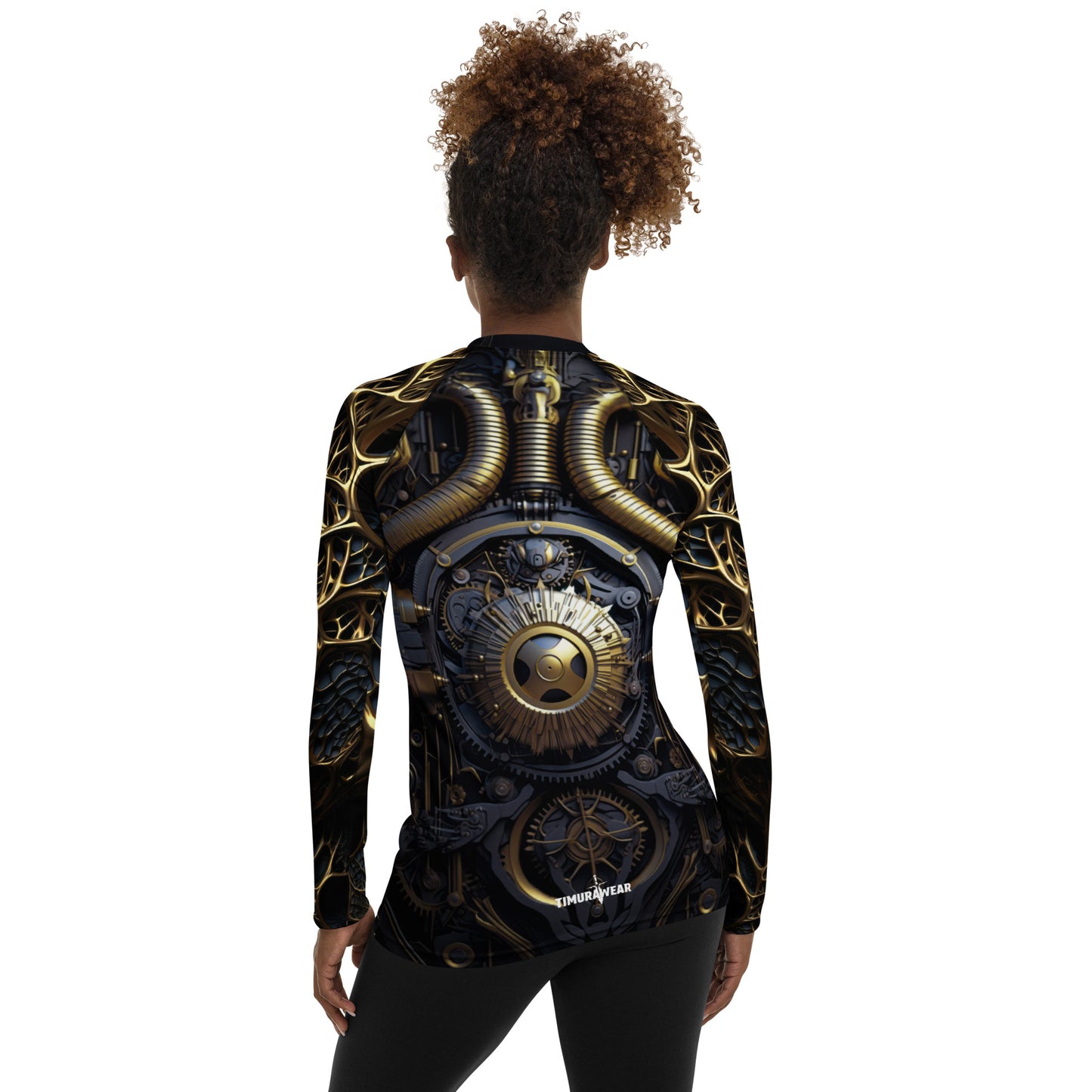 "Metal Tiger" Women's Rash Guard