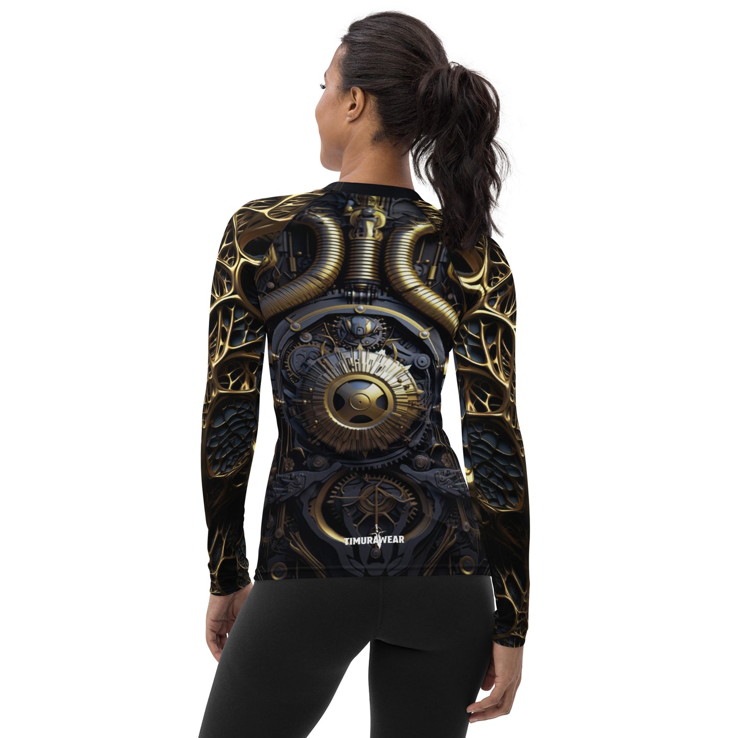 "Metal Tiger" Women's Rash Guard