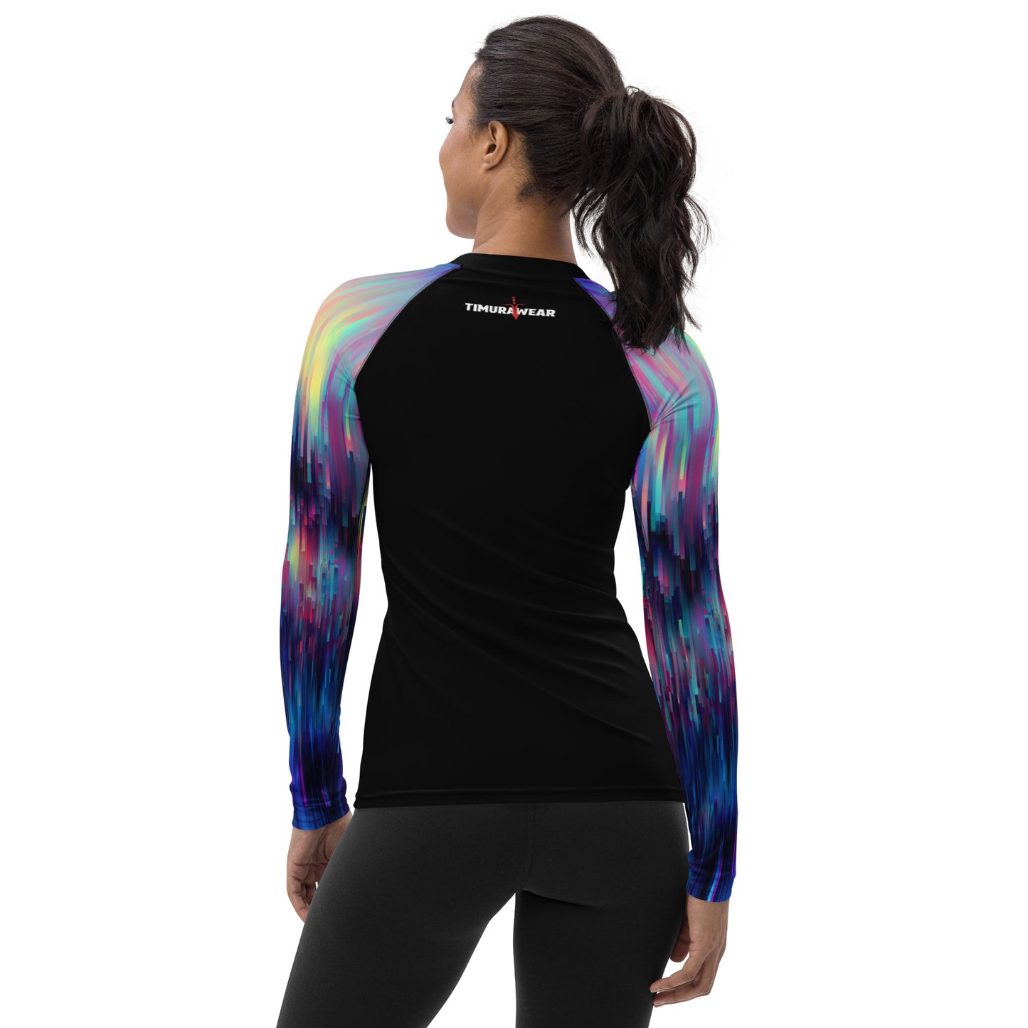 "Pixelate" Women's Rash Guard