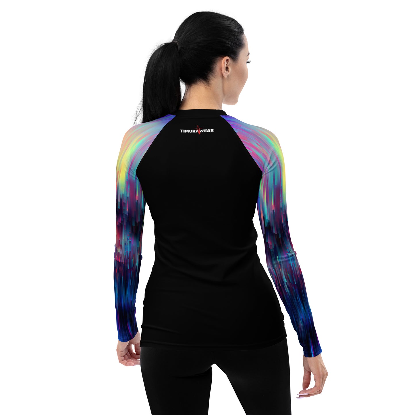 "Pixelate" Women's Rash Guard