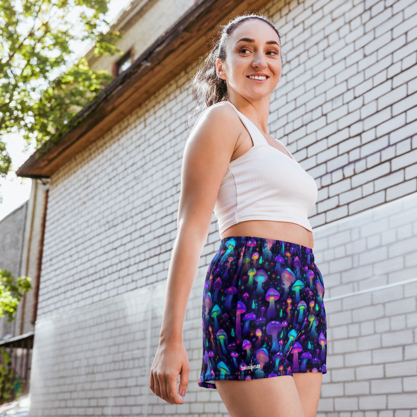 "Glowing Mushrooms" Women’s Shorts