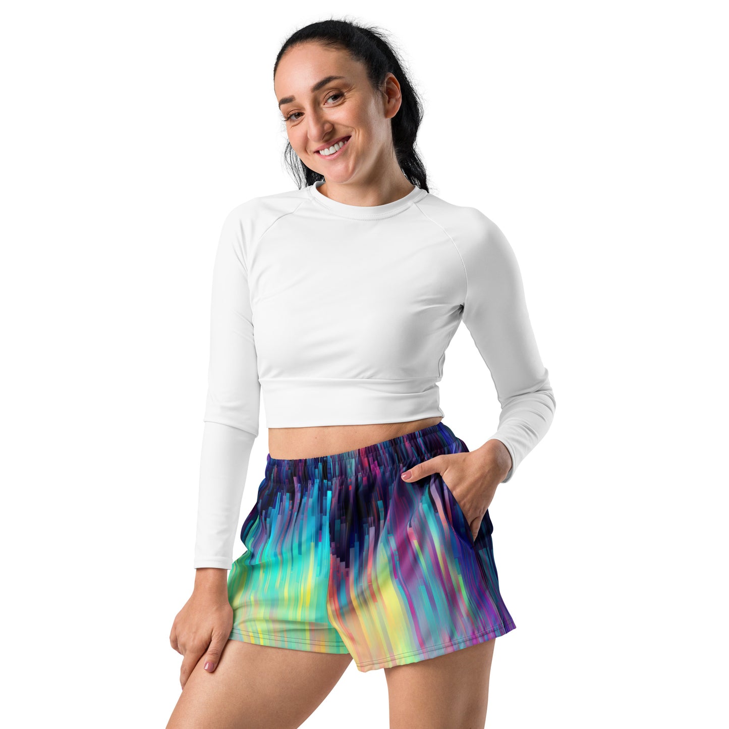 "Pixelate" Women’s Shorts