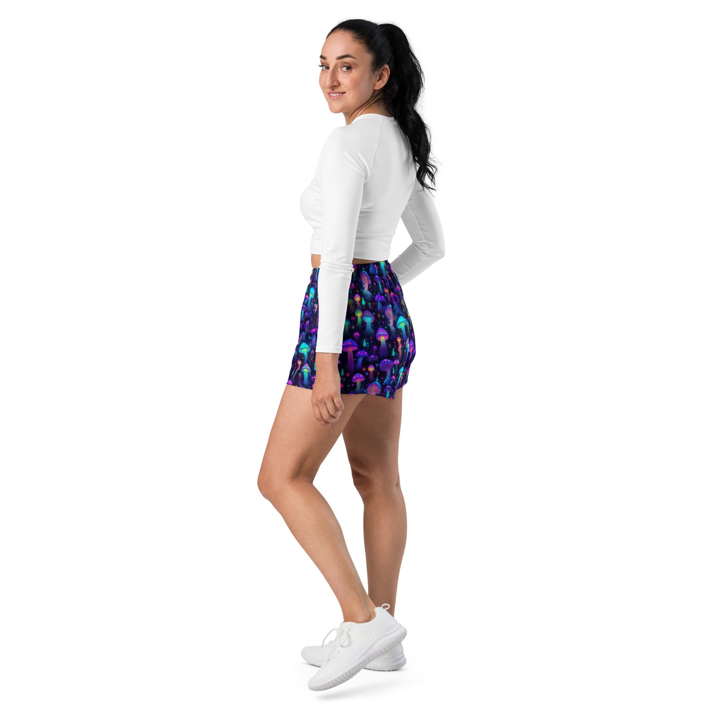 "Glowing Mushrooms" Women’s Shorts