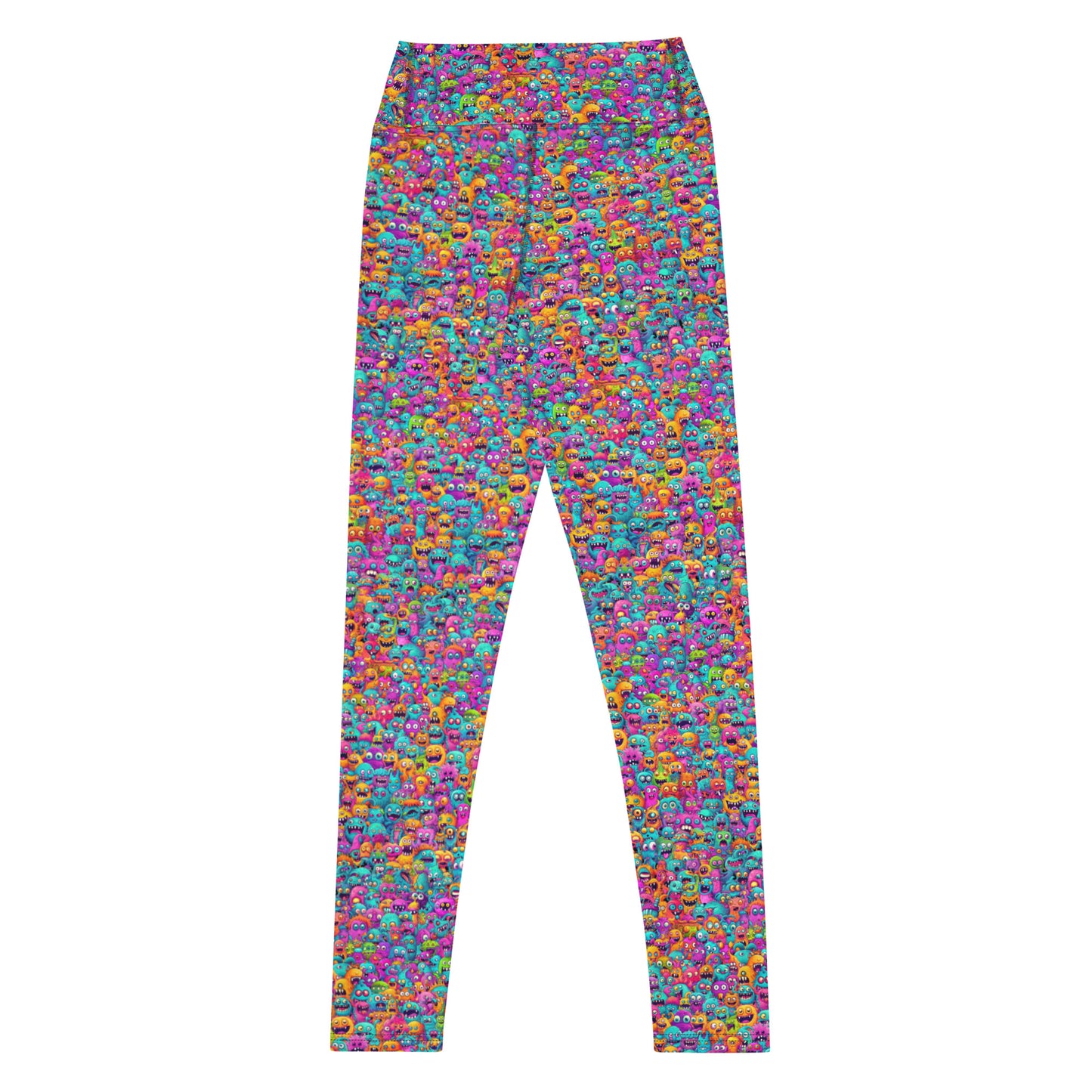 "Monsters" Women's Spats Leggings Yoga Pants