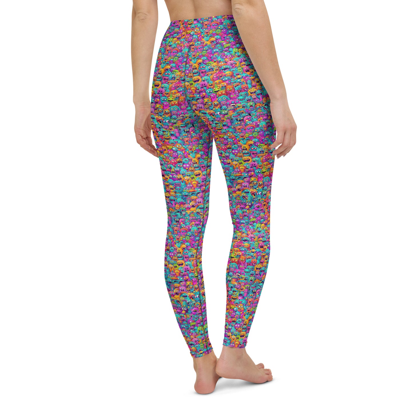 "Monsters" Women's Spats Leggings Yoga Pants