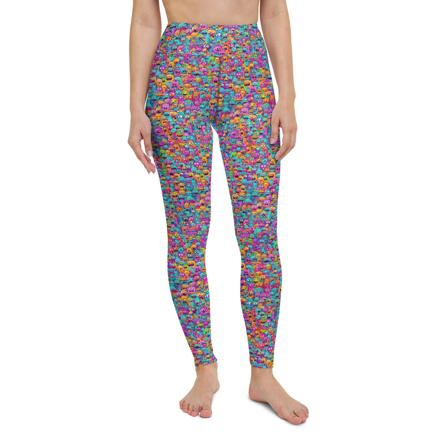 "Monsters" Women's Spats Leggings Yoga Pants