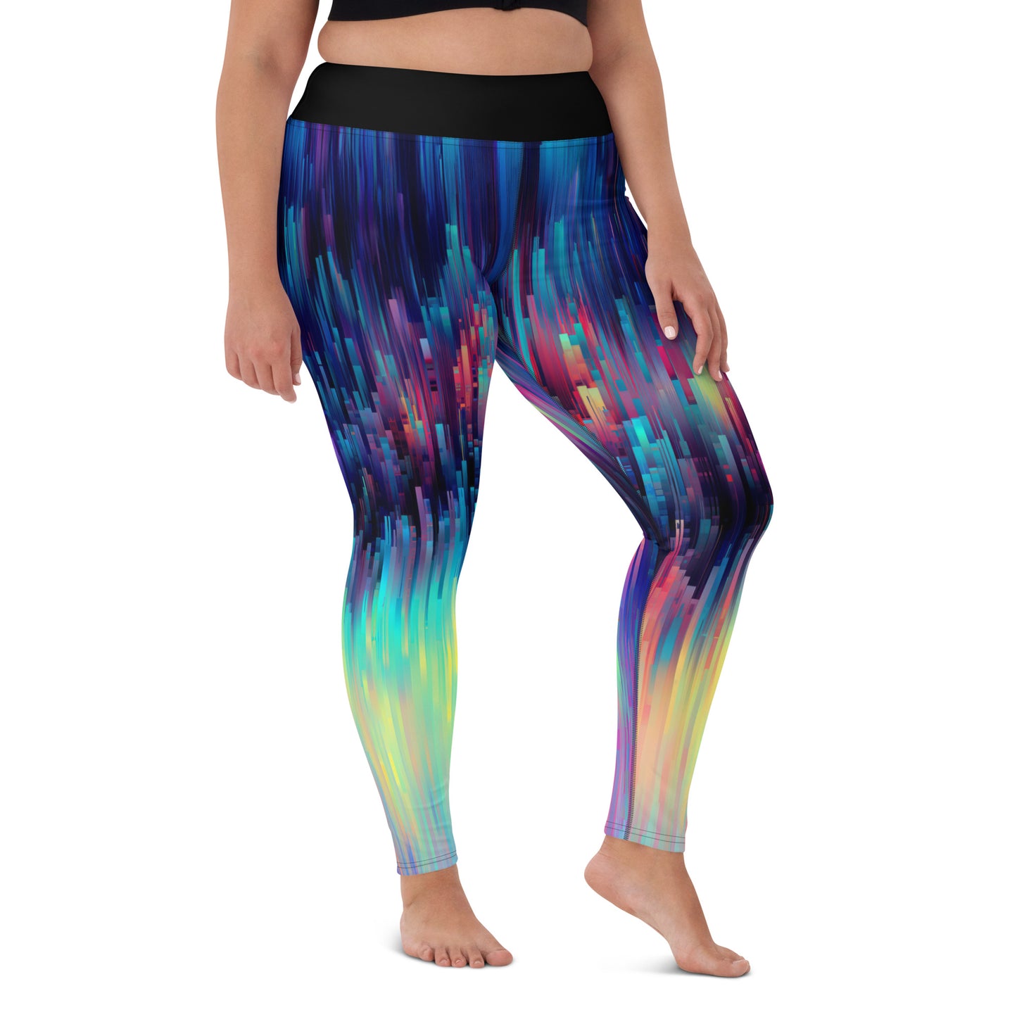 "Pixelate" Women's Spats Leggings Yoga Pants