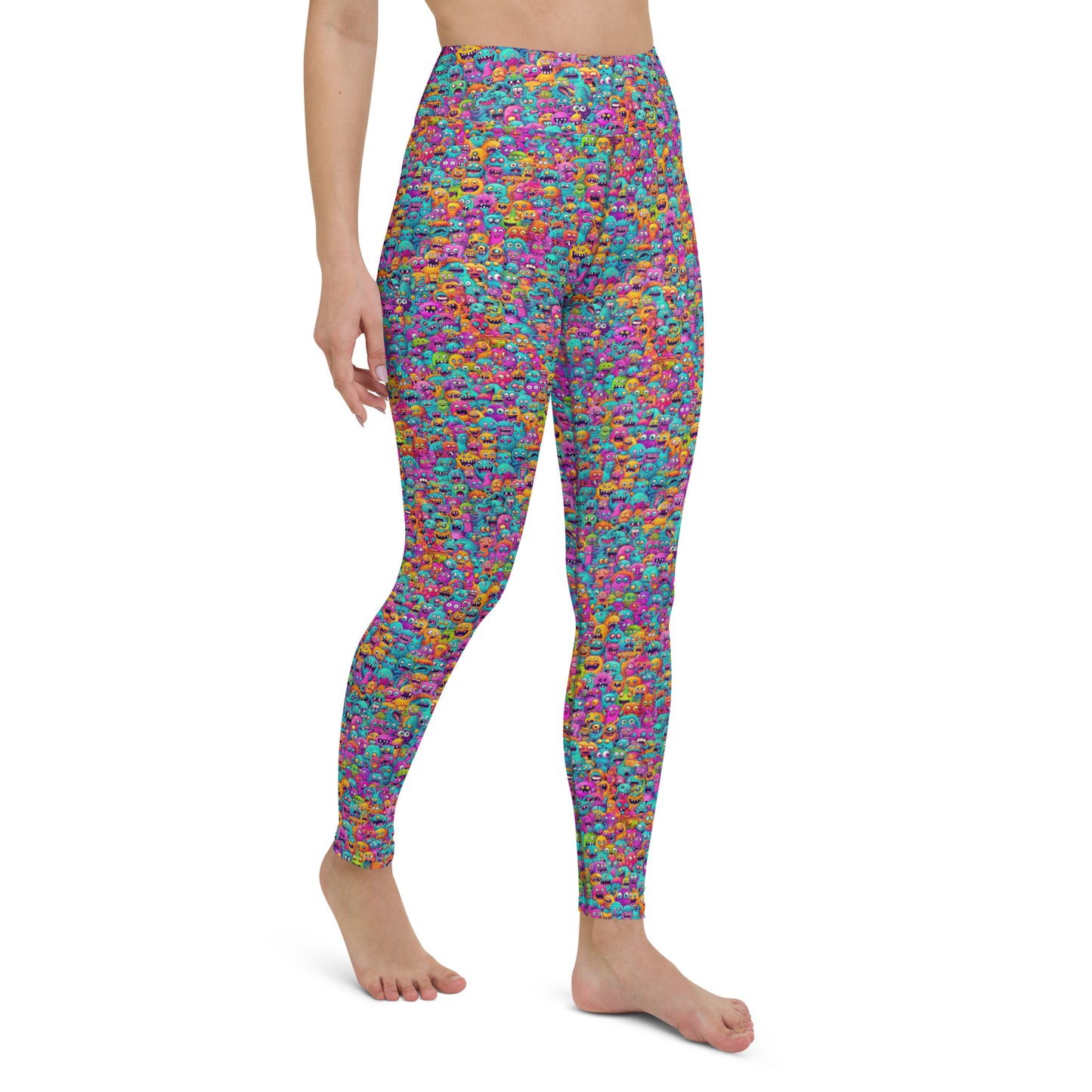 "Monsters" Women's Spats Leggings Yoga Pants