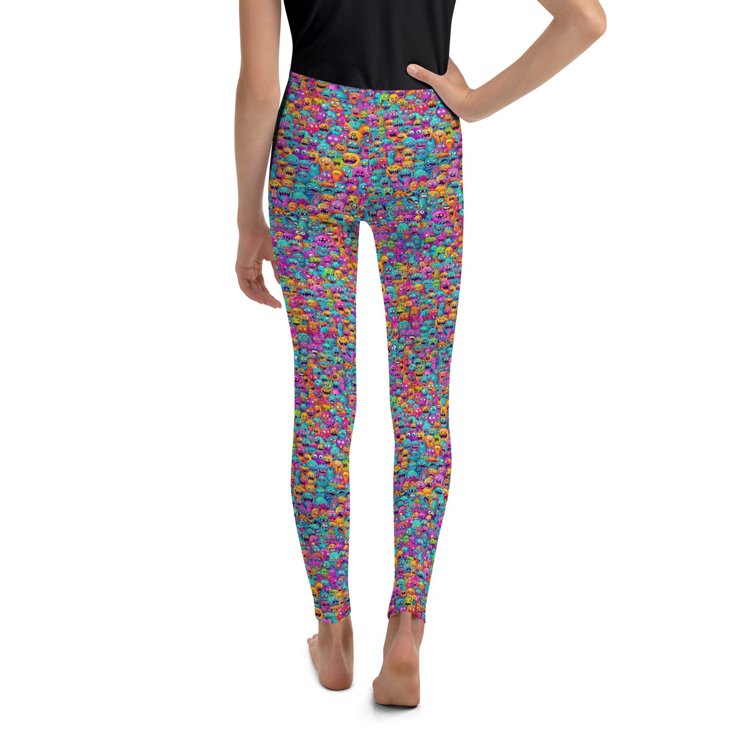 "Monsters" Youth Spats Leggings Yoga Pants