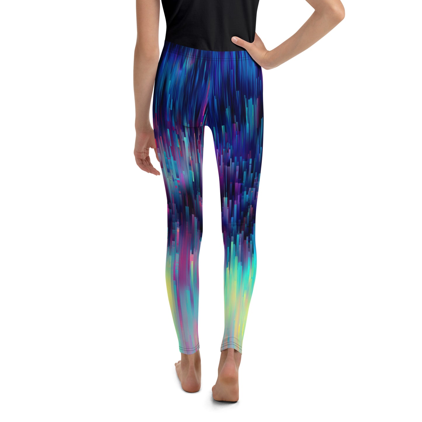 "Pixelate" Youth Spats Leggings Yoga Pants