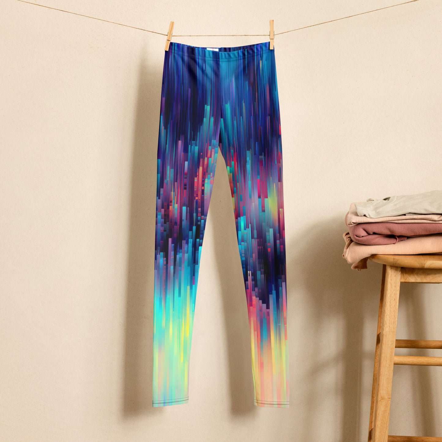 "Pixelate" Youth Spats Leggings Yoga Pants