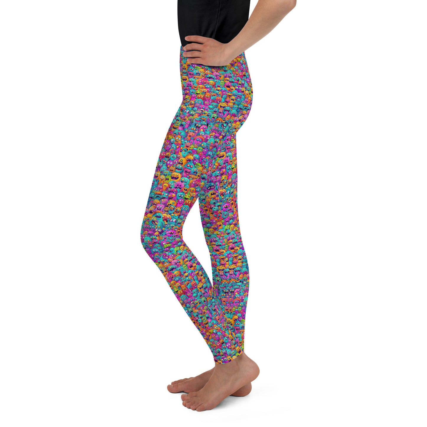 "Monsters" Youth Spats Leggings Yoga Pants