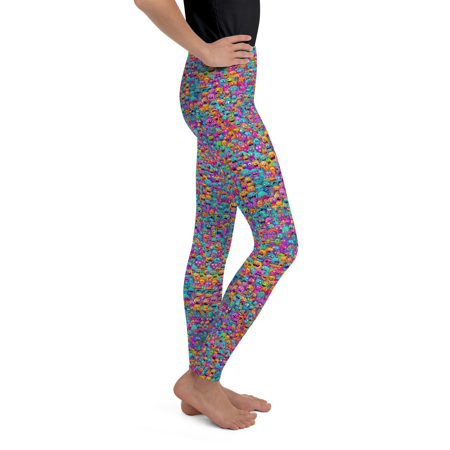 "Monsters" Youth Spats Leggings Yoga Pants