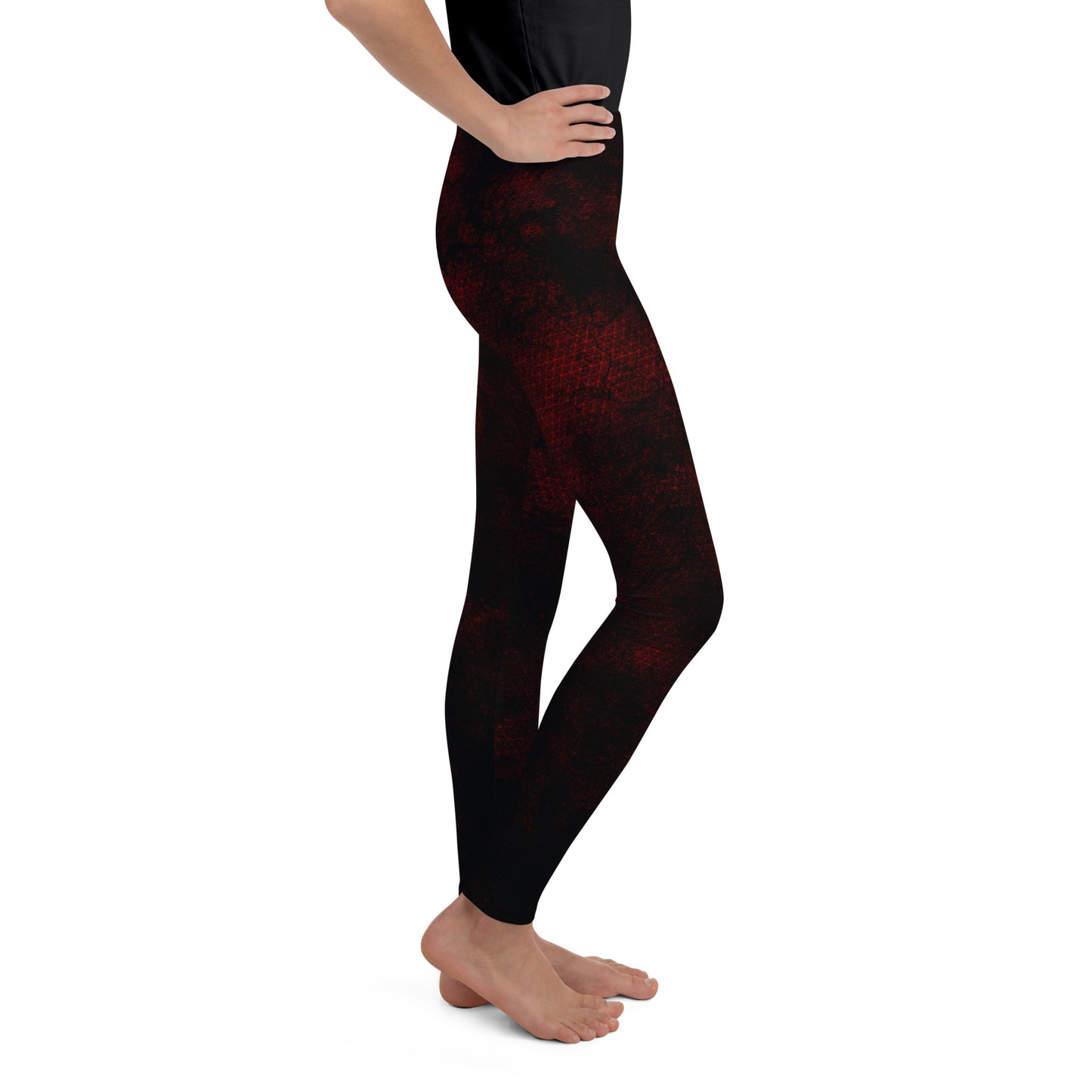 "Timura BJJ Triangles" Youth Leggings