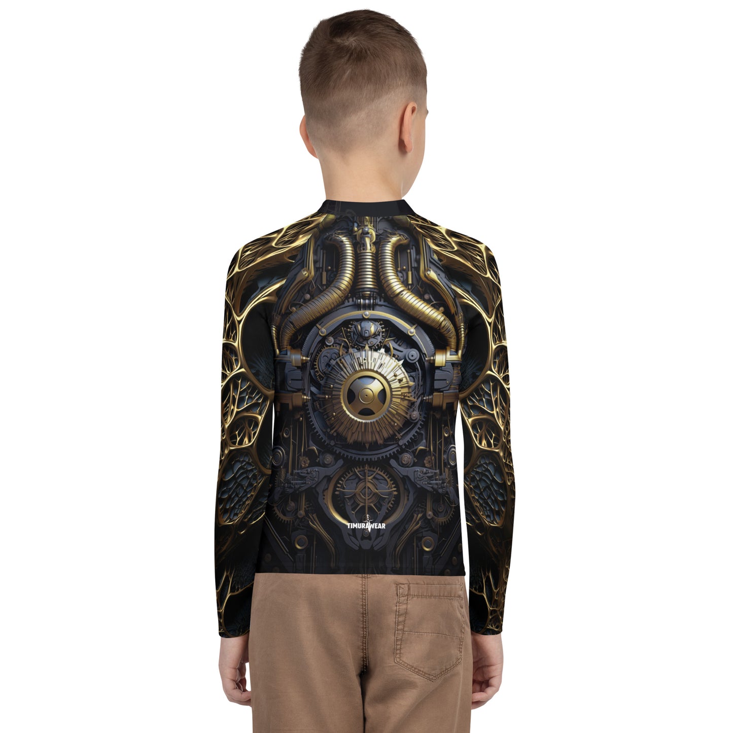 "Metal Tiger" Youth Rash Guard