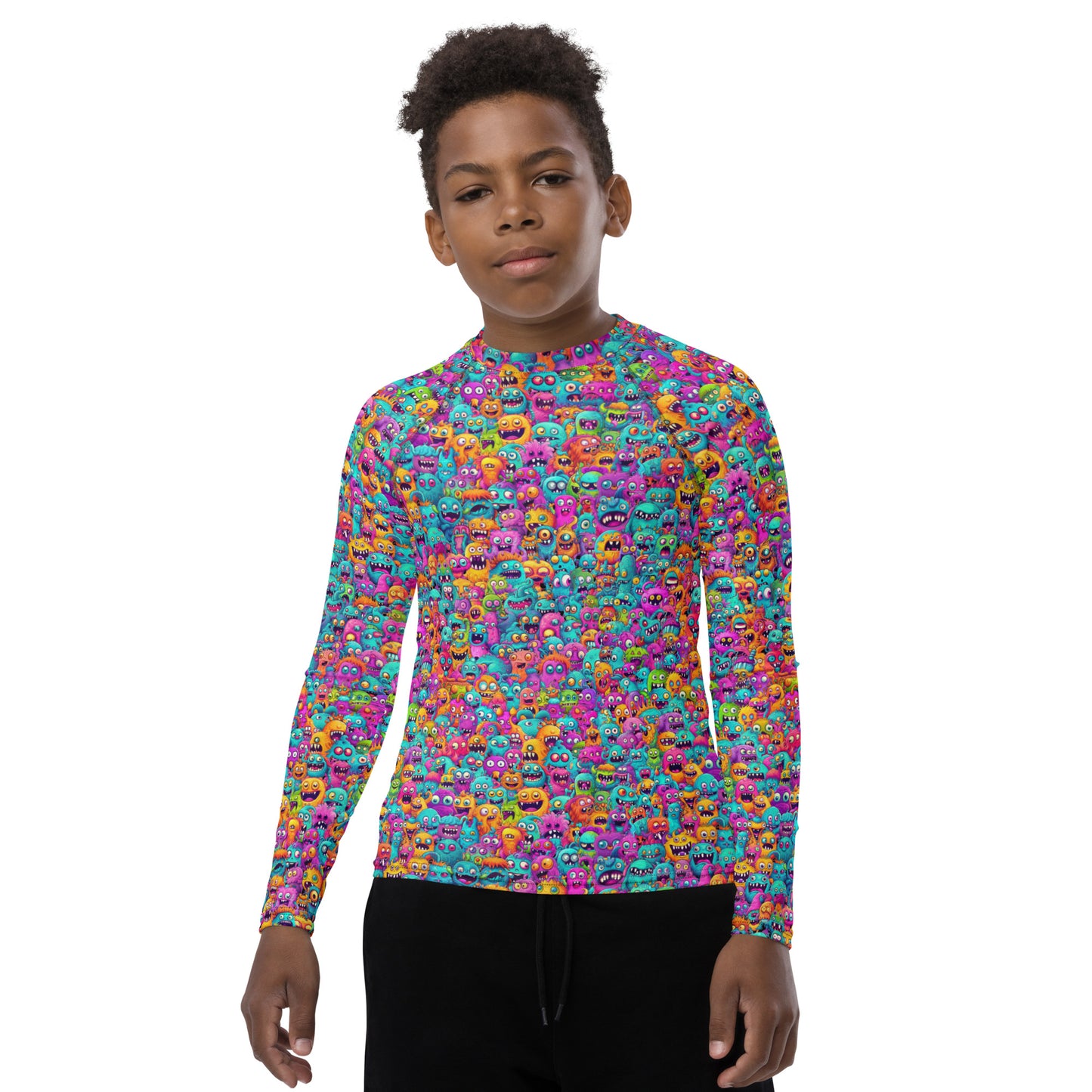 "Monsters" Youth Rash Guard