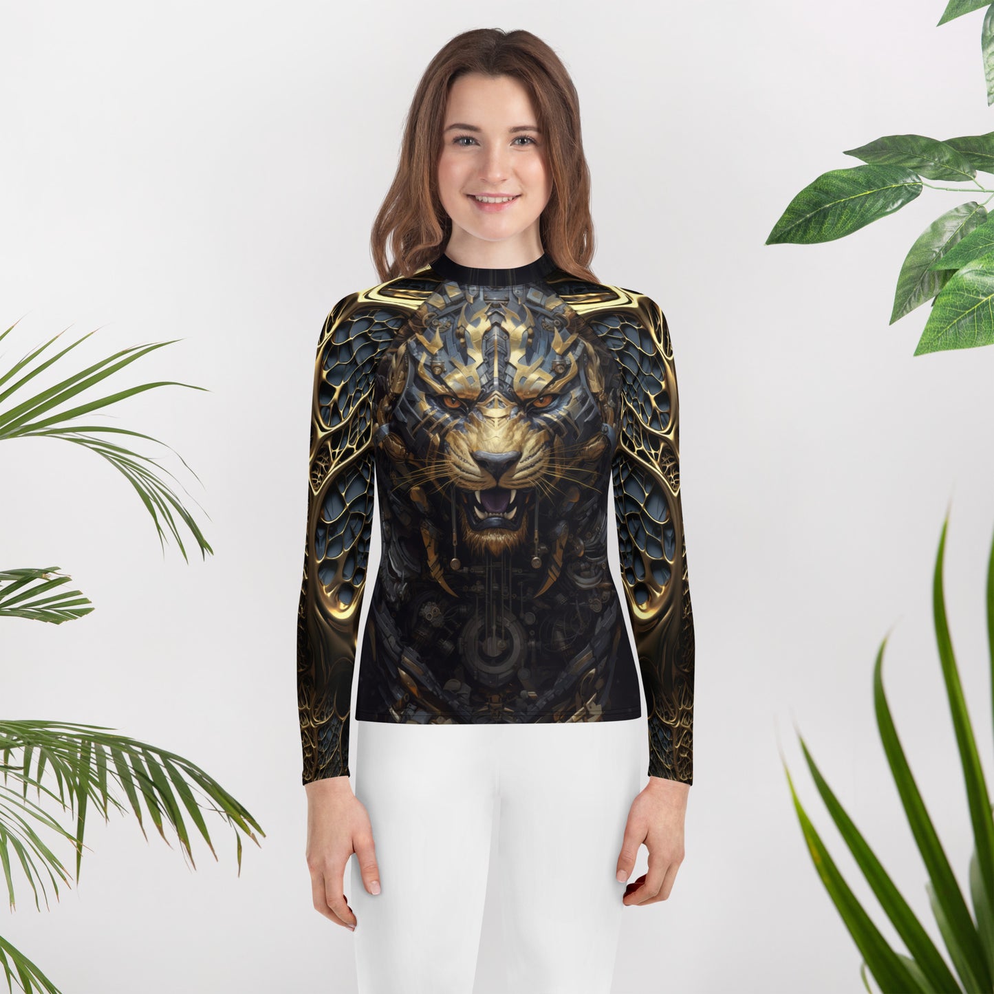 "Metal Tiger" Youth Rash Guard