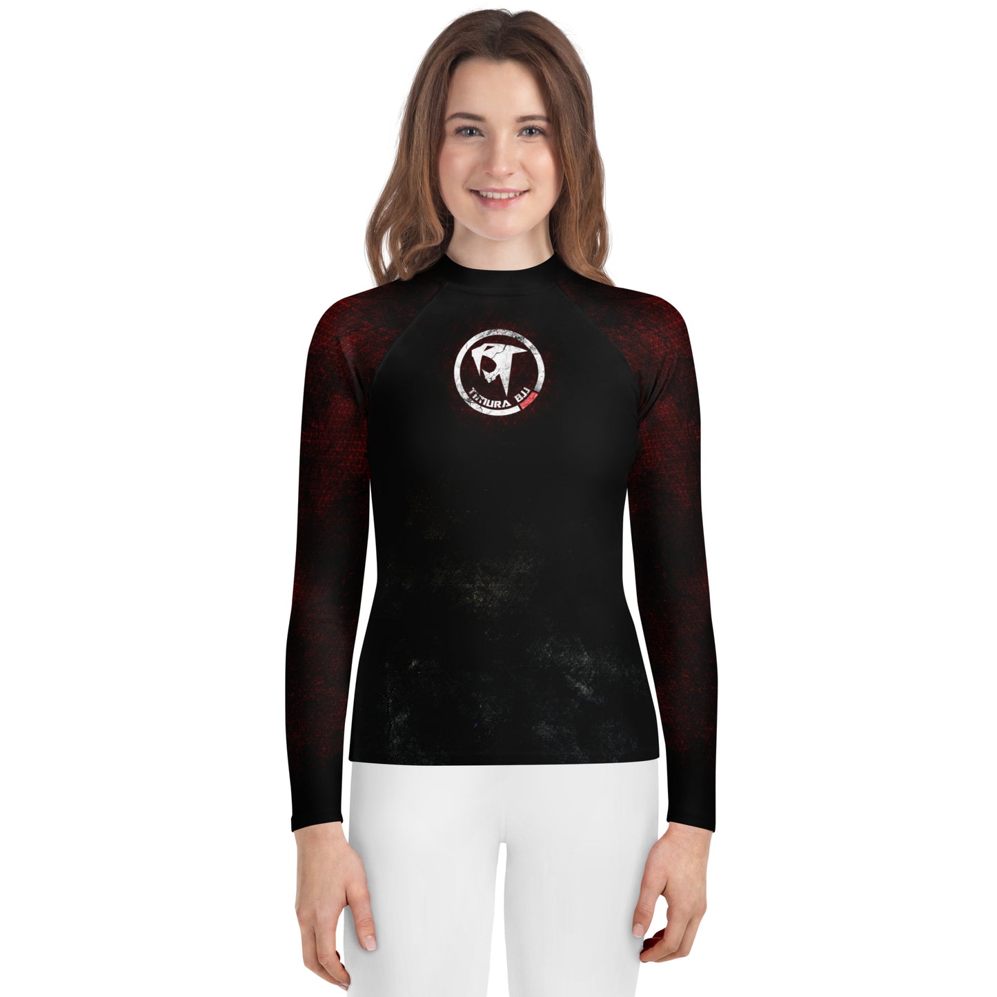 "Timura BJJ Triangles" Youth Rash Guard