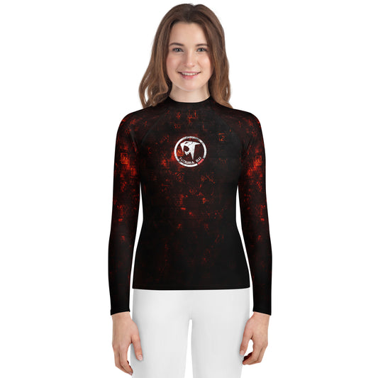 "Timura BJJ Runes" Youth Rash Guard